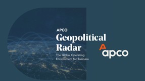 APCO Geopolitical Radar cover