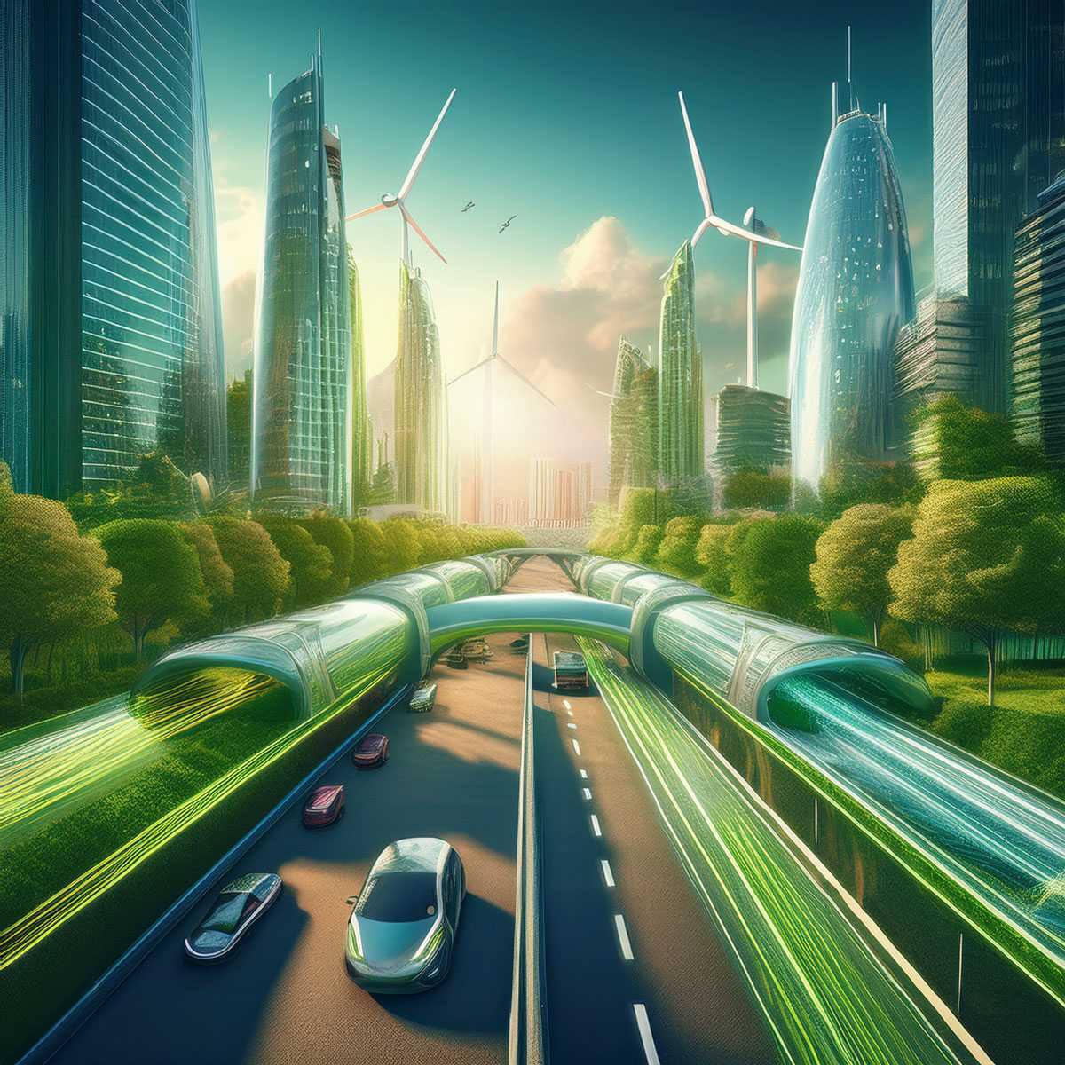 Futuristic Sustainable City