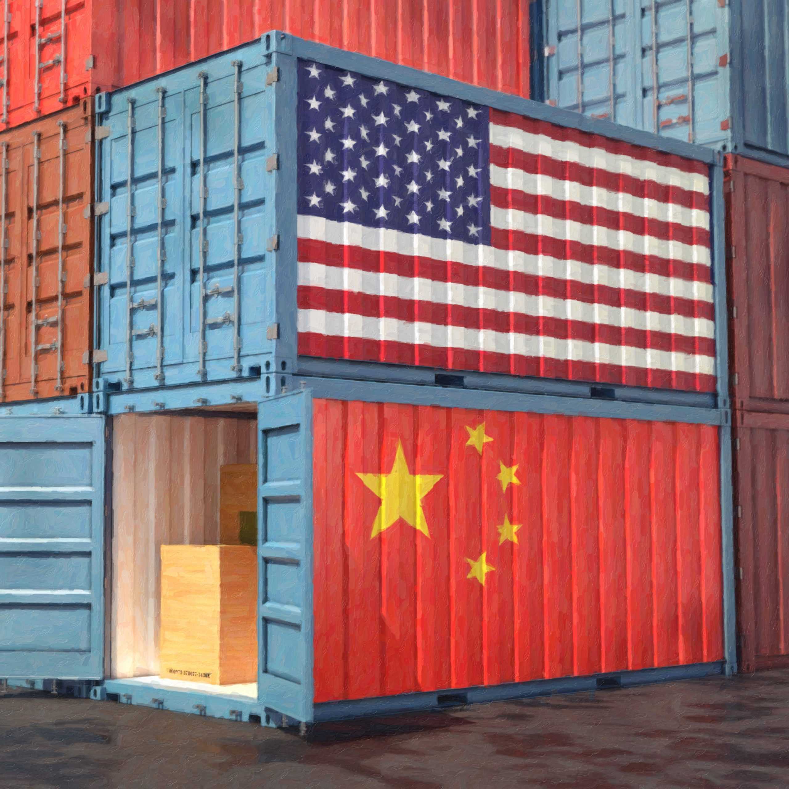 China and U.S. Storage Containers