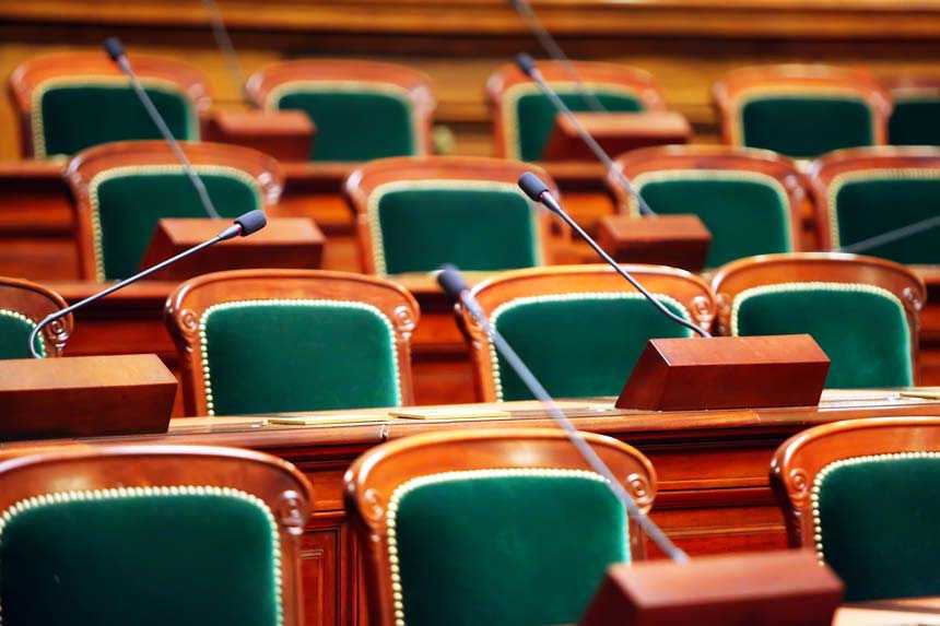 Seats in House of parliament