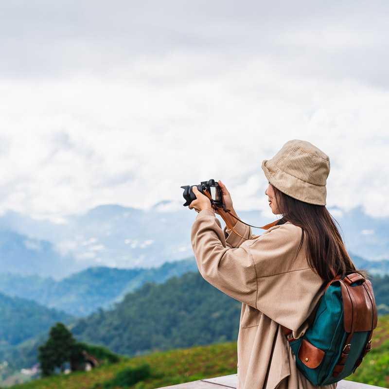 Young Woman Traveling