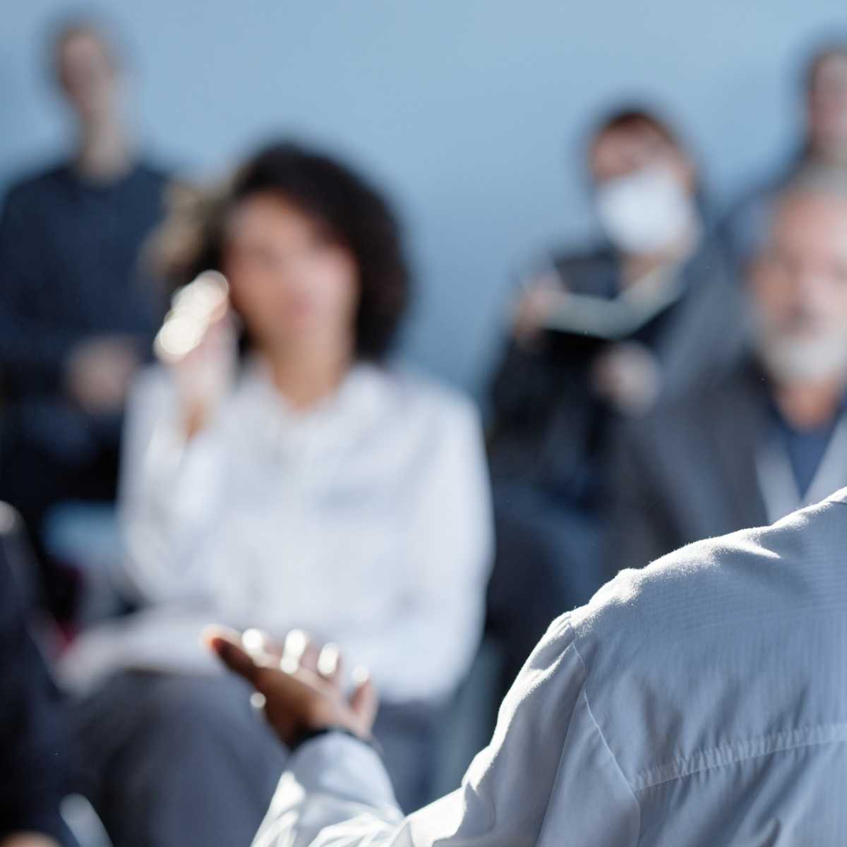 person speaking