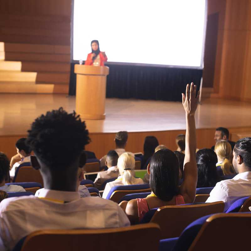 University lecture hall