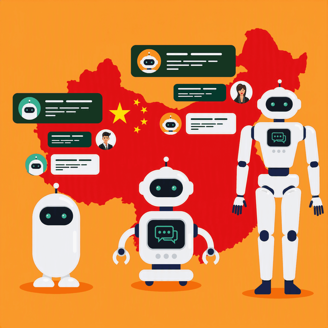 china and robots