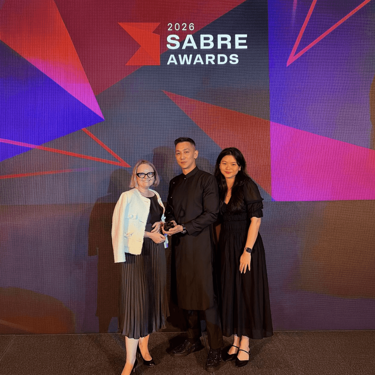 apco team receiving award