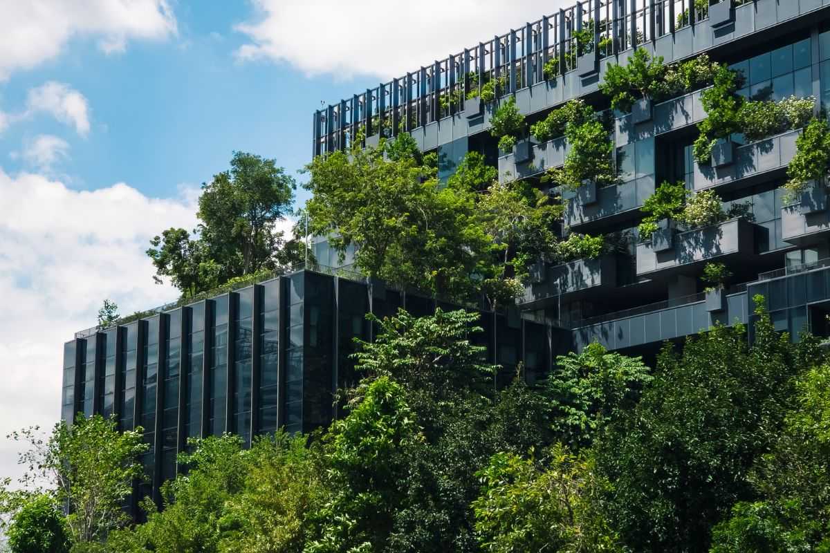 Green energy building