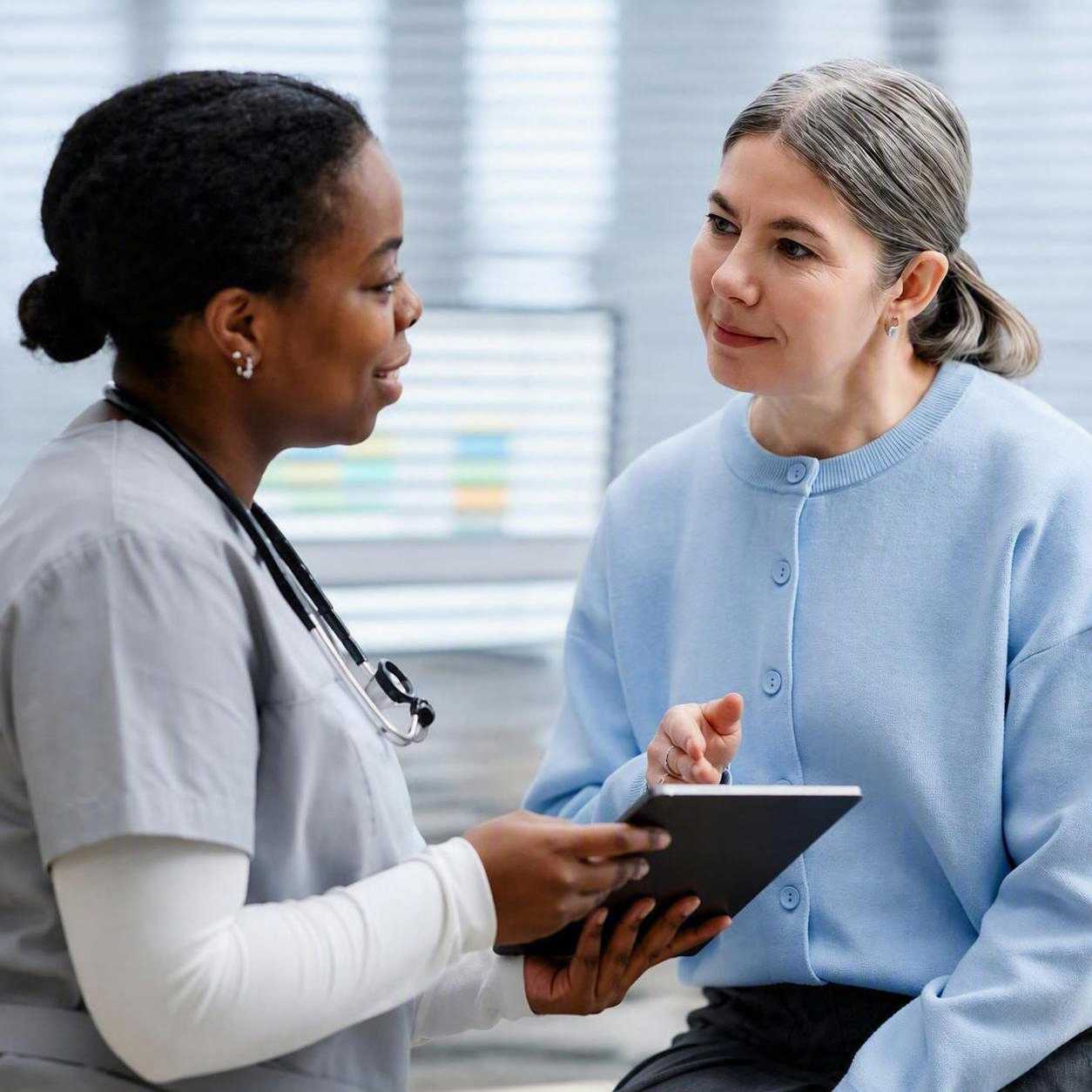 doctor and patient