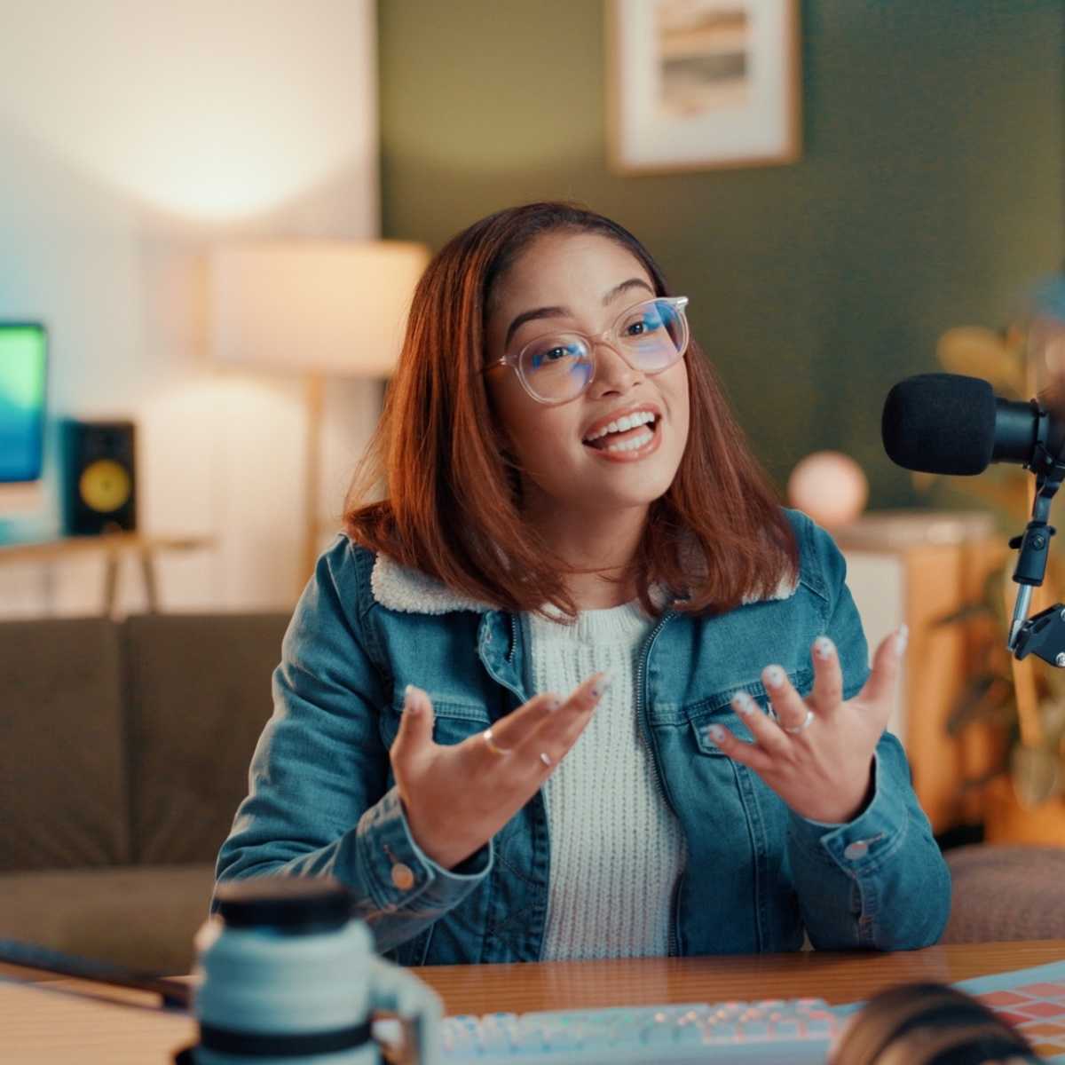 person speaking