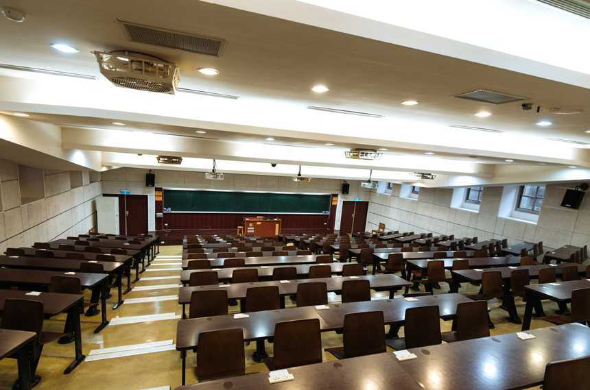 College lecture hall