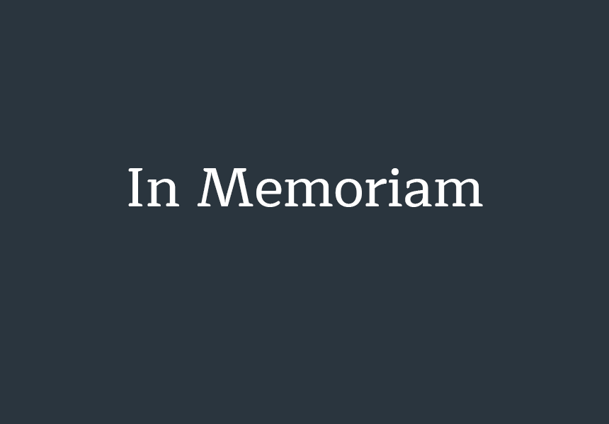In Memoriam: Geoffrey Lace, Founder of PRWeek